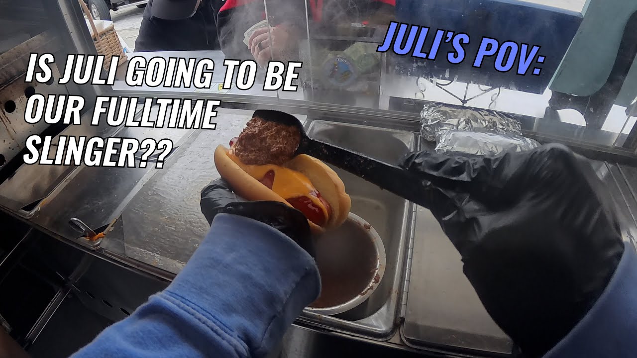 Hotdog Cart POV : Juli is Main Slinger??!?