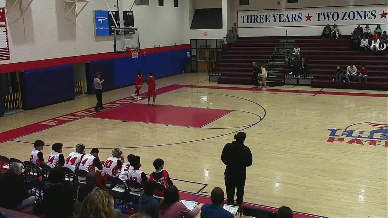 Freedom Middle School Boys Basketball Vs Teasley 8th Grade Recognition Night