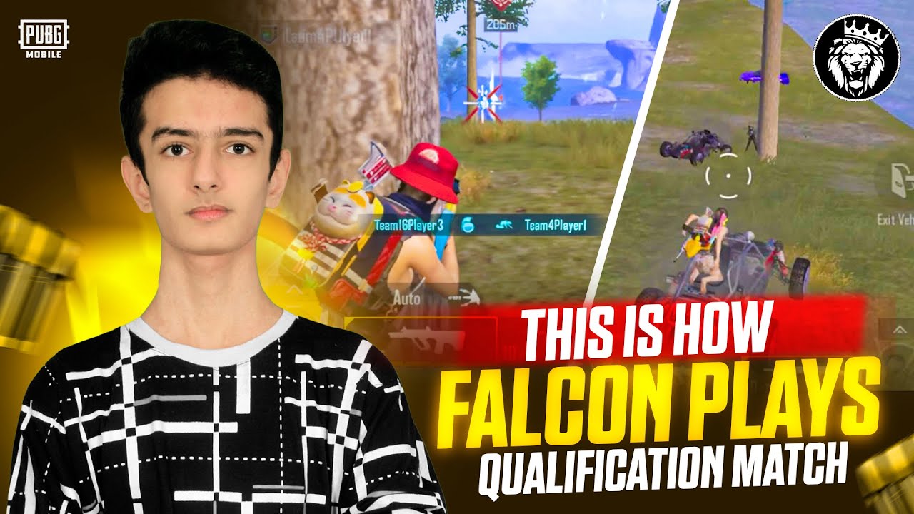 This Is How FALCON Plays Qualification Match | Solo 12 Kills Erangel | PUBGM TOURNAMENT 