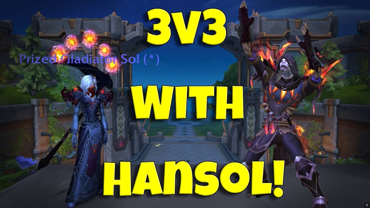 3v3 with Hansol! TWW S3 Arenas | Destruction and Arcane Arenas with @hansolzy