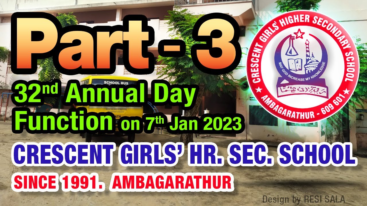 Part 3 - 32nd Annual Day Function on 7th Jan 2023