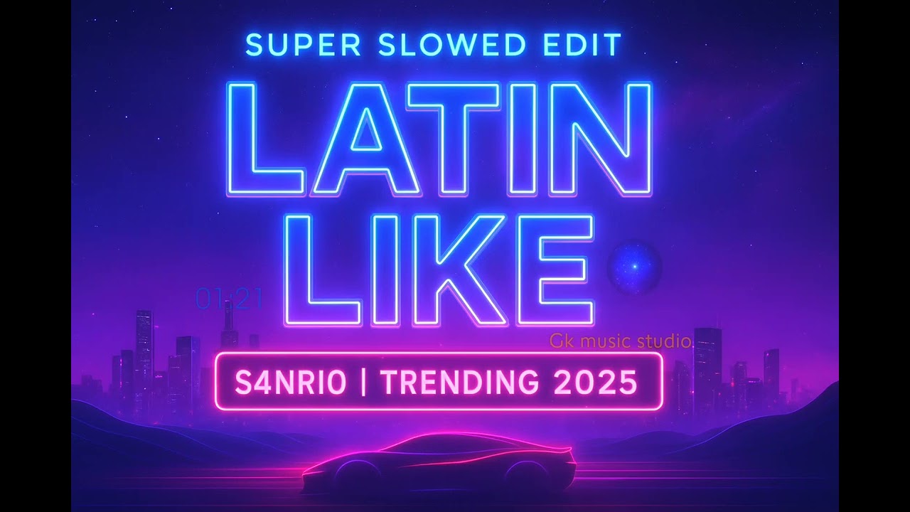 LATIN LIKE (SUPER SLOWED) · S4nri0 | Trending 2025 Slowed + Reverb