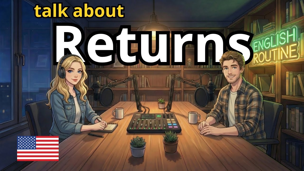 Talking About Returns in English | Easy English Conversation Practice for Beginners