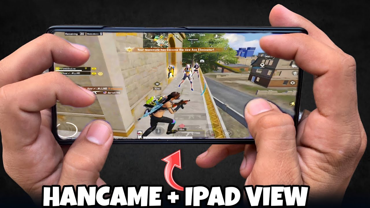 HANDCAME GAMEPLAY WITH IPAD VIEW PUBG/BGMI🔥INFINIX GT 20 PRO Pubg Test