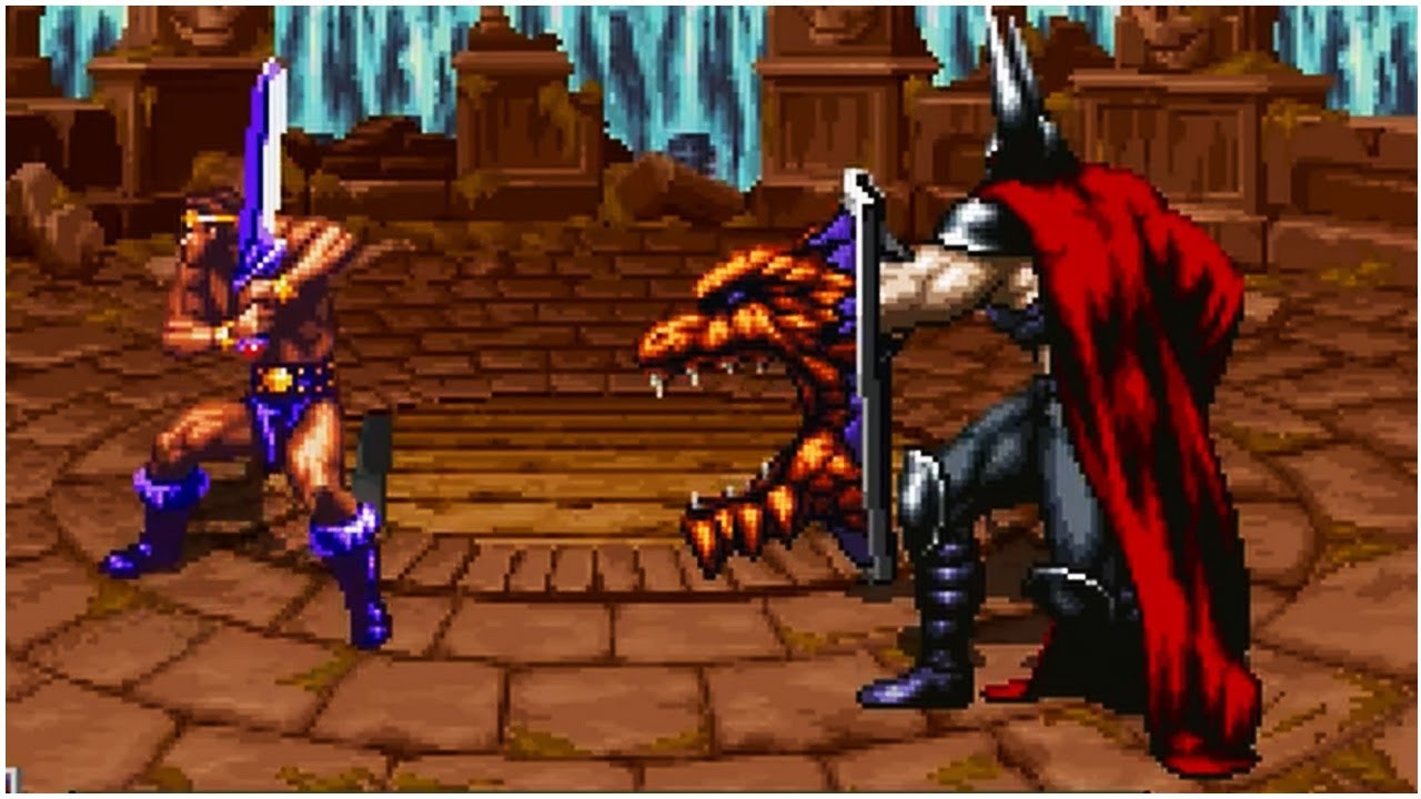 Golden Axe The Revenge of Death Adder - All Bosses (Arcade)
