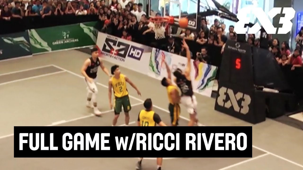 FEU v Ricci Rivero + Juan Gómez de Liaño & UP - Full Game - UAAP 81 3x3 Tournament