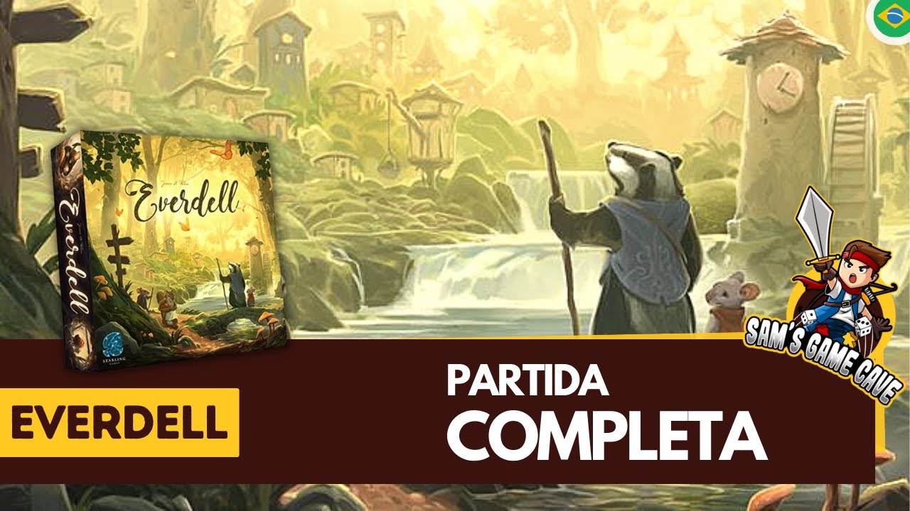 Everdell - Gameplay Completo com 2 Jogadores