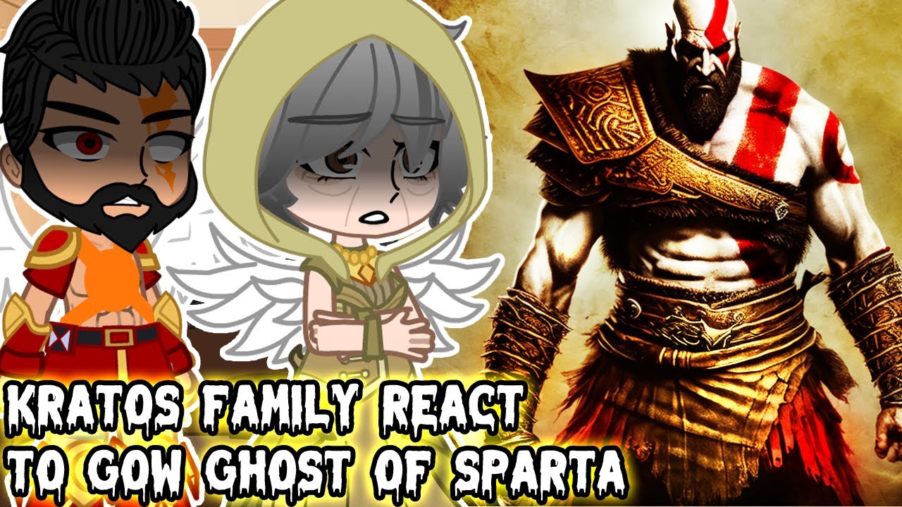 Kratos family react to Gow Ghost of Sparta - Gacha react