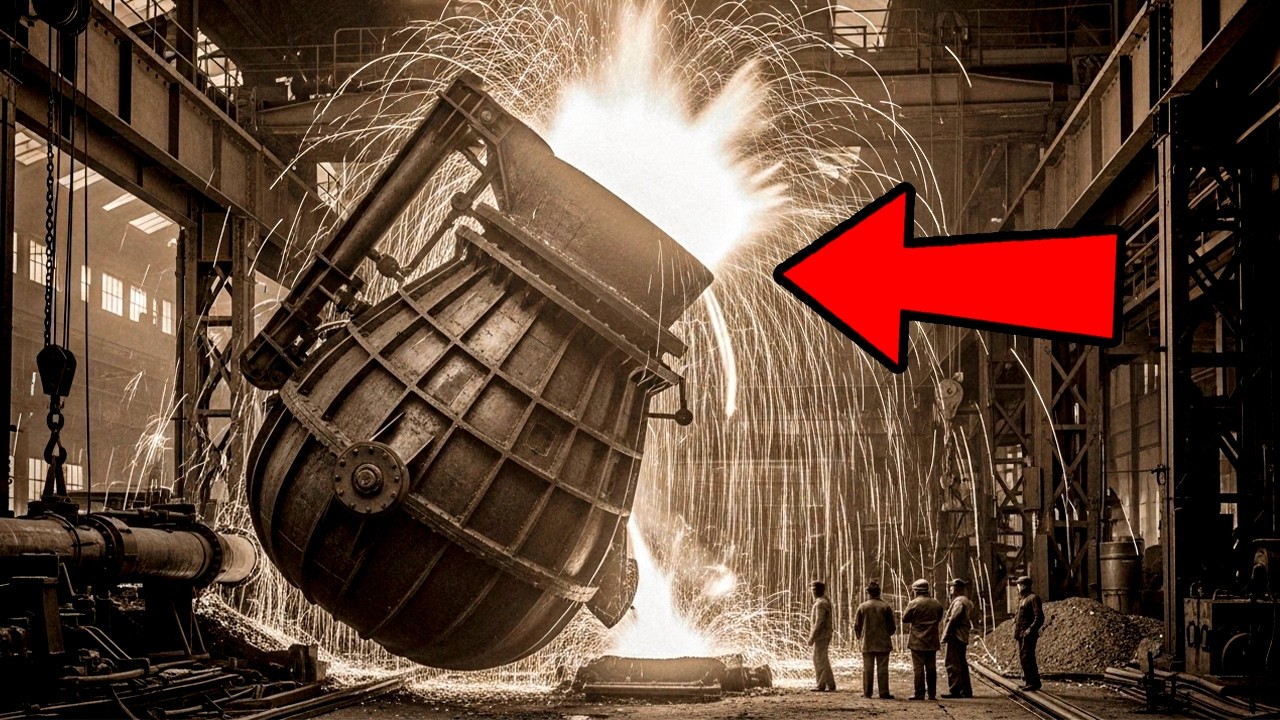 Why Bessemer Converters Were Insane: 3,000°F Eruptions That Changed the World