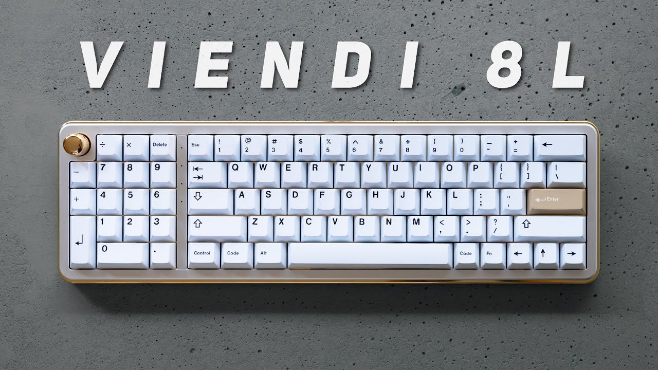 Left Hand Numpad Mechanical Keyboard - Viendi 8L