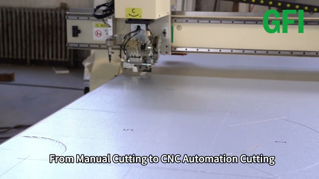GFI CNC Pre Insulated Duct Cutting Machine