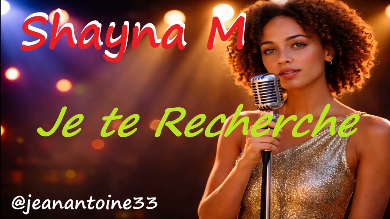 🌺Shayna Mel🌺  -  Je te Recherche  -  Je te recherche, je te veux encore.