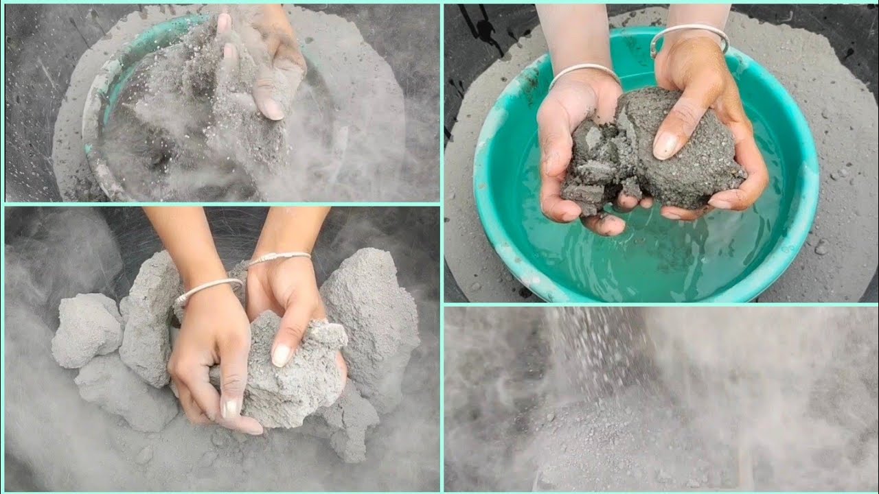 Asmr - I dried this for 1 month dust volcano 😋 everyone will love this 🎂HBD Kimberly