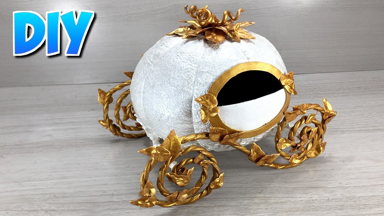 Carruagem da Cinderela - DIY