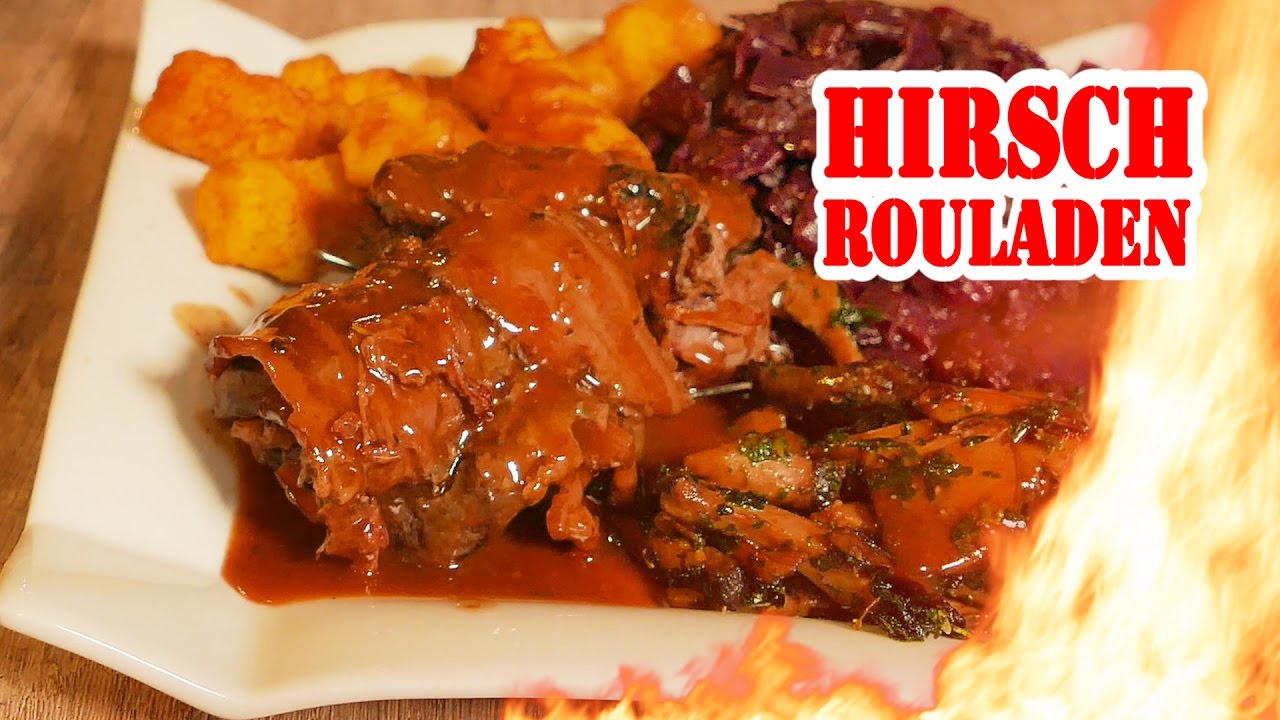 🎄 Hirschrouladen mit Rotkohl - Der Grillshow Adventskalender 24 🎄