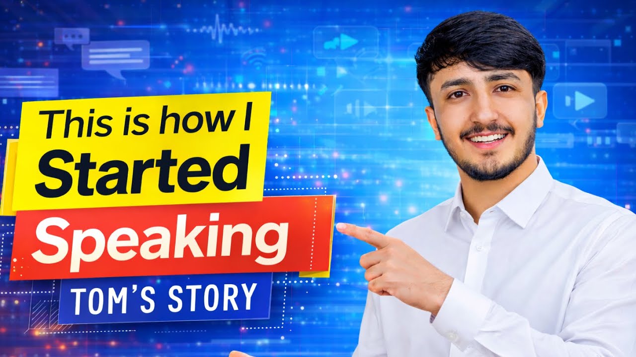 Tom's Story of Learning Spanish: Super Slow ,Clear English Story for Shadowing & Listening Practice