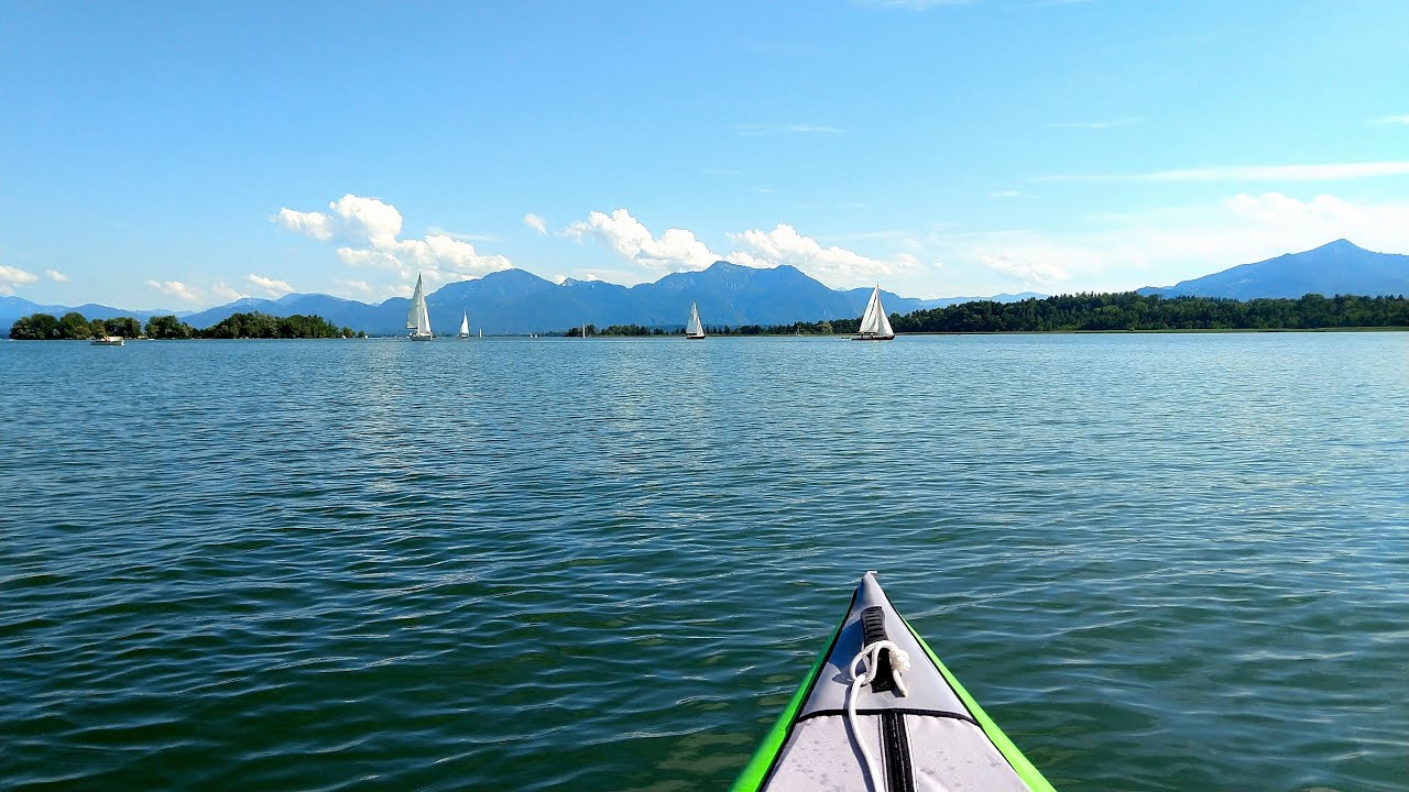 Kajaktour auf dem Chiemsee im Gumotex Swing