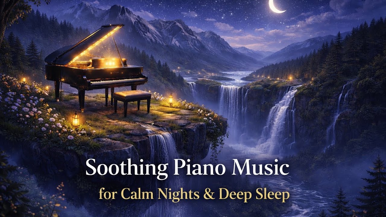 Soothing Piano Music for Calm Nights & Deep Sleep