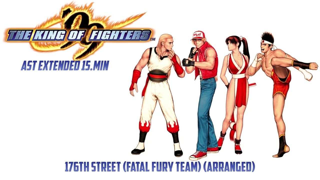 The King of Fighters '99 | KOF 99 AST | 176th Street (Fatal Fury Team) | Extended 15 min