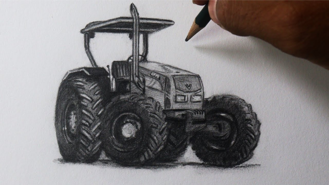 Como desenhar um Trator Valtra A750