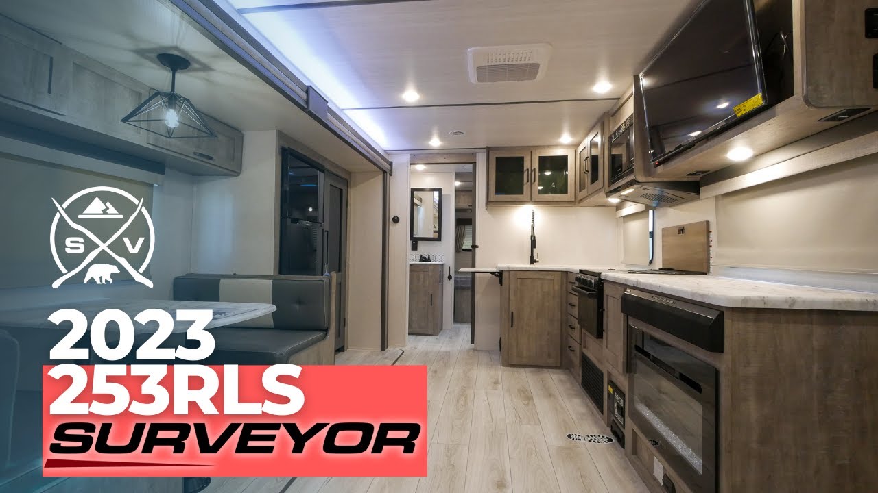 Check out the ALL-NEW for 2023 Surveyor 253RLS by Forest River