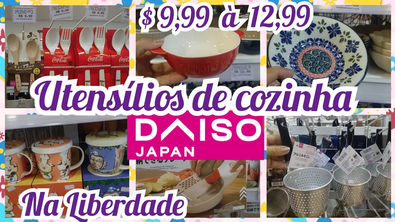 🛍️DAISO JAPAN NA LIBERDADE- ACHADOS COM PREÇOS DE 9,99 À 12,99