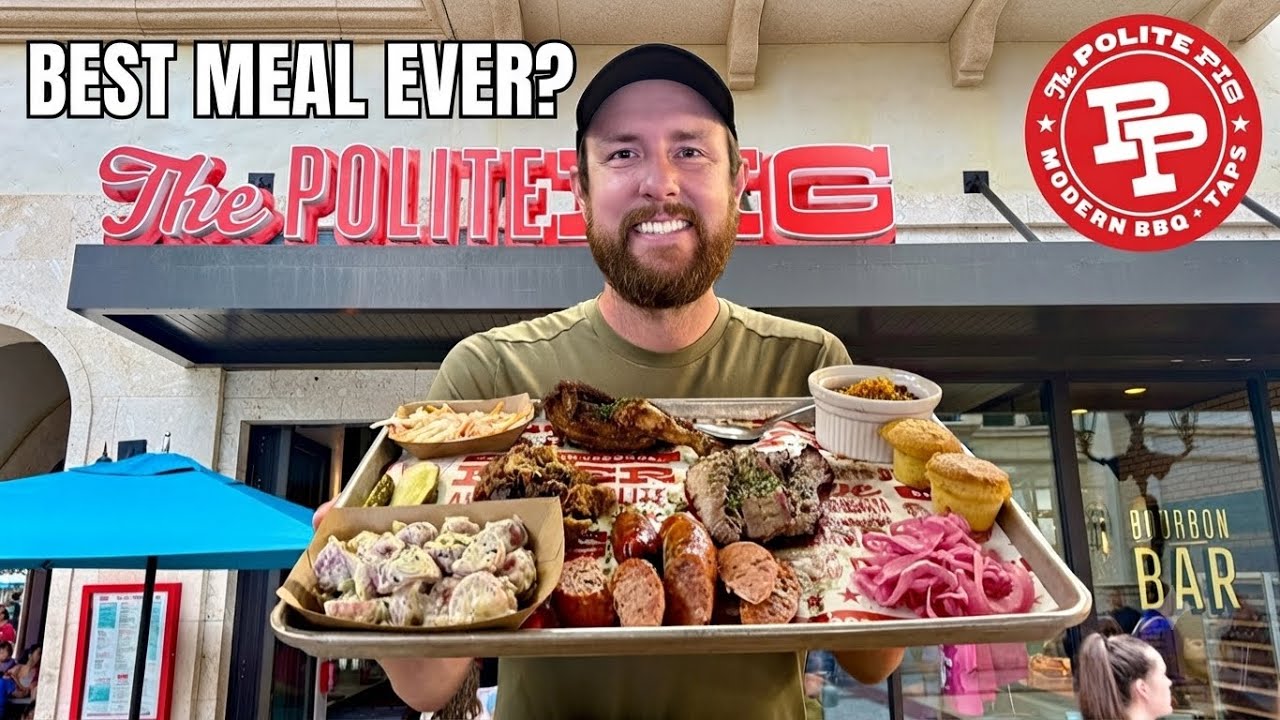 Лучшая еда в Disney Springs? (Барбекю-ресторан The Polite Pig)