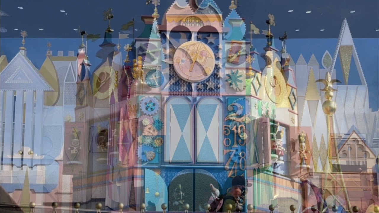 It's a Small World clock parade mashup 2.0