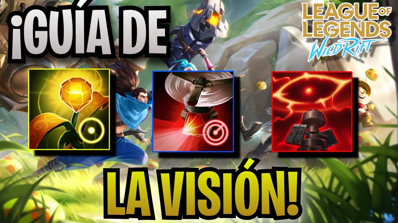 ¡CON ESTO GANARÁS MÁS PARTIDAS! - Guía Avanzada de la visión en Wild Rift
