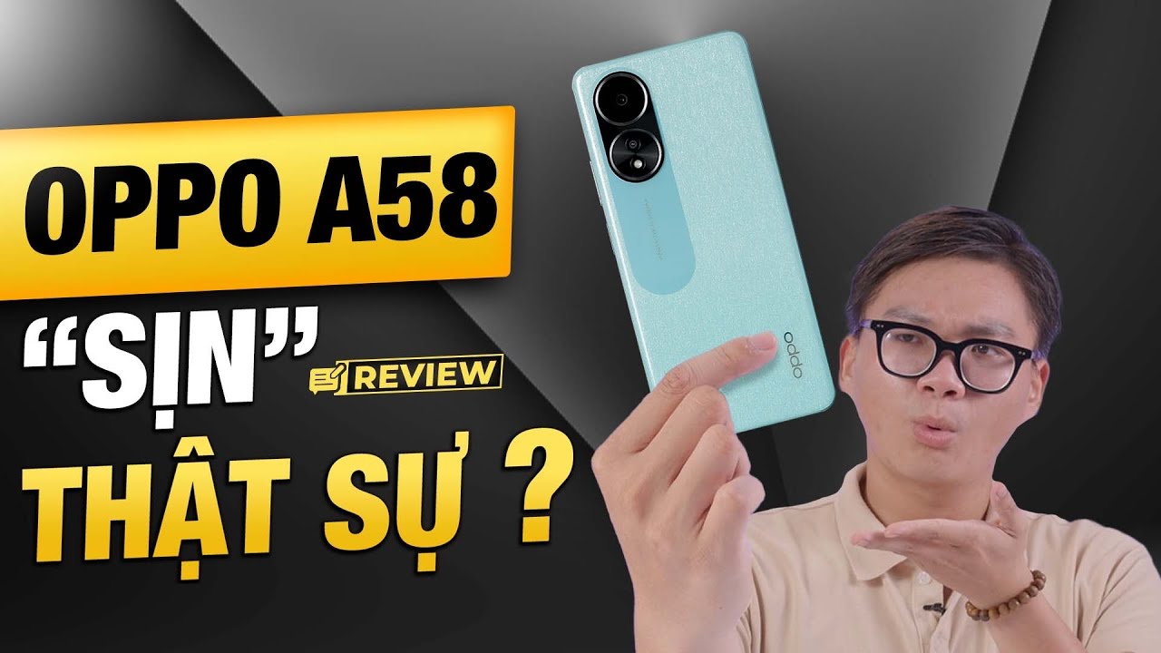 Chi tiết OPPO A58: DƯỚI 5 TRIỆU, có KHÁNG NƯỚC IP54 ! 