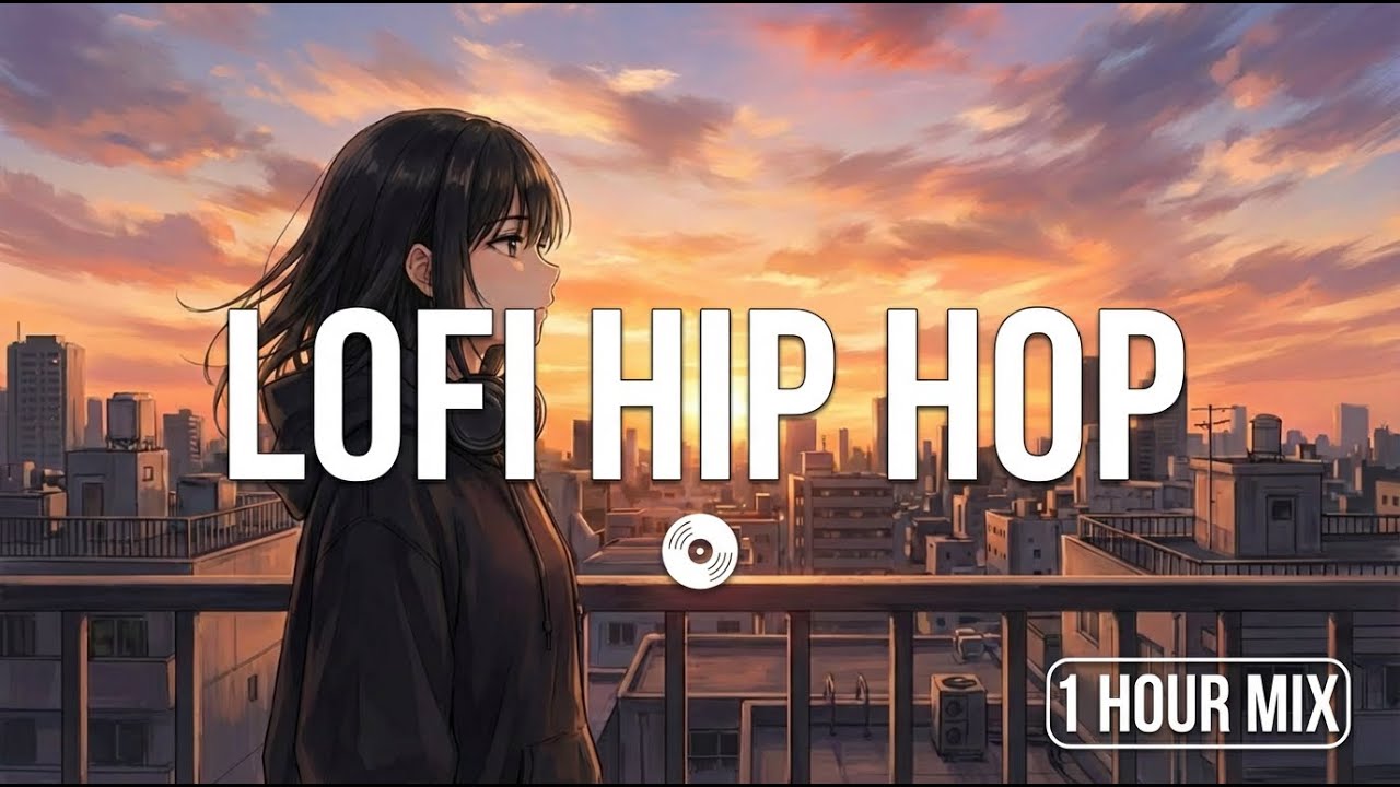 Golden Hour Magic 🌅 1 Hour Lo-fi Hip Hop Mix | Sunset to Night Journey | Study & Relax Beats