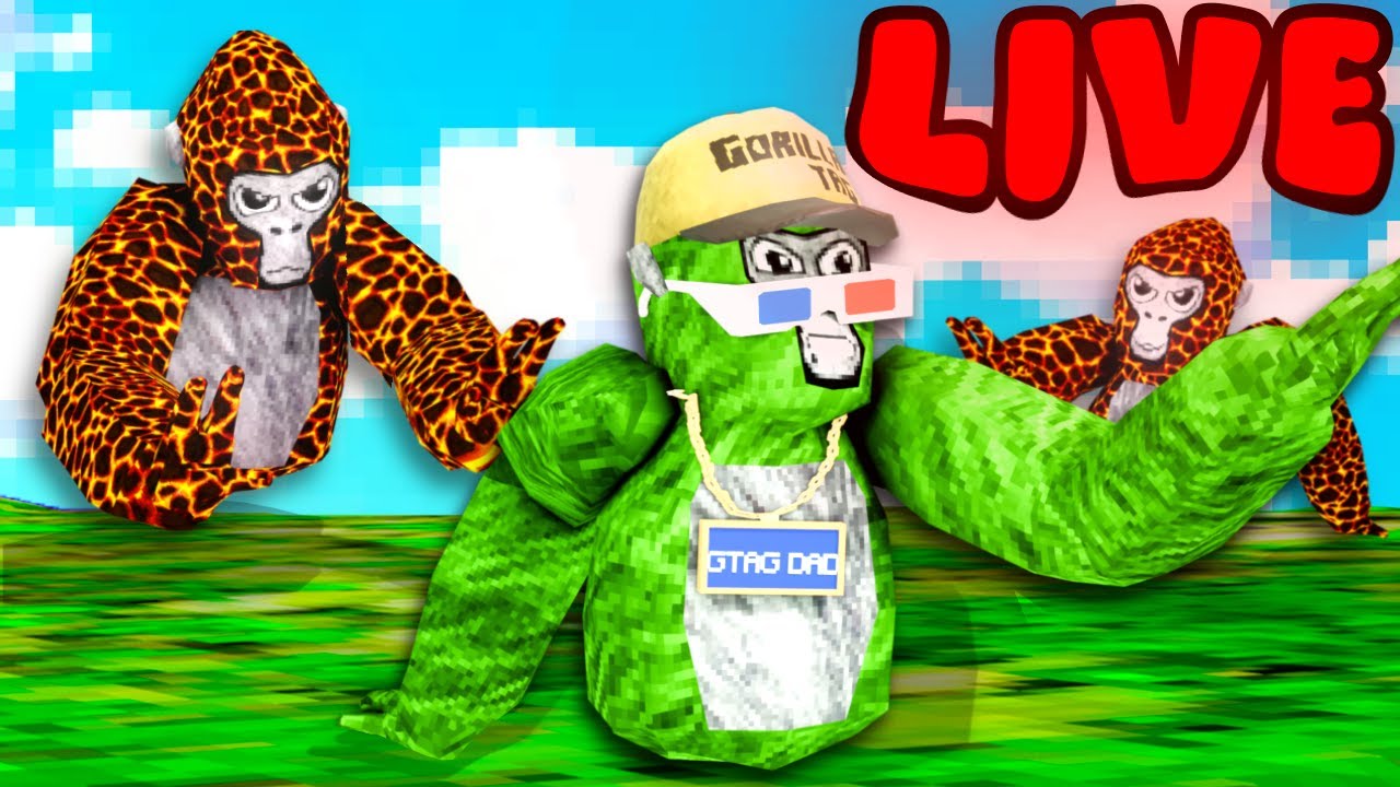 GoRillA TaG Live MiniGameS #gorillatag #gtag #Livestream