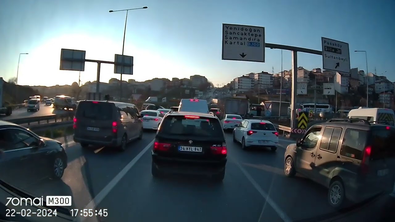 We Go to Kartal District via Yavuz Sultan Selim Bridge, the Third Bridge of Istanbul (Istanbu)