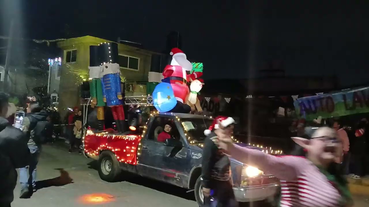 Grandiosa caravana navideña san marcos yachihuacaltepec