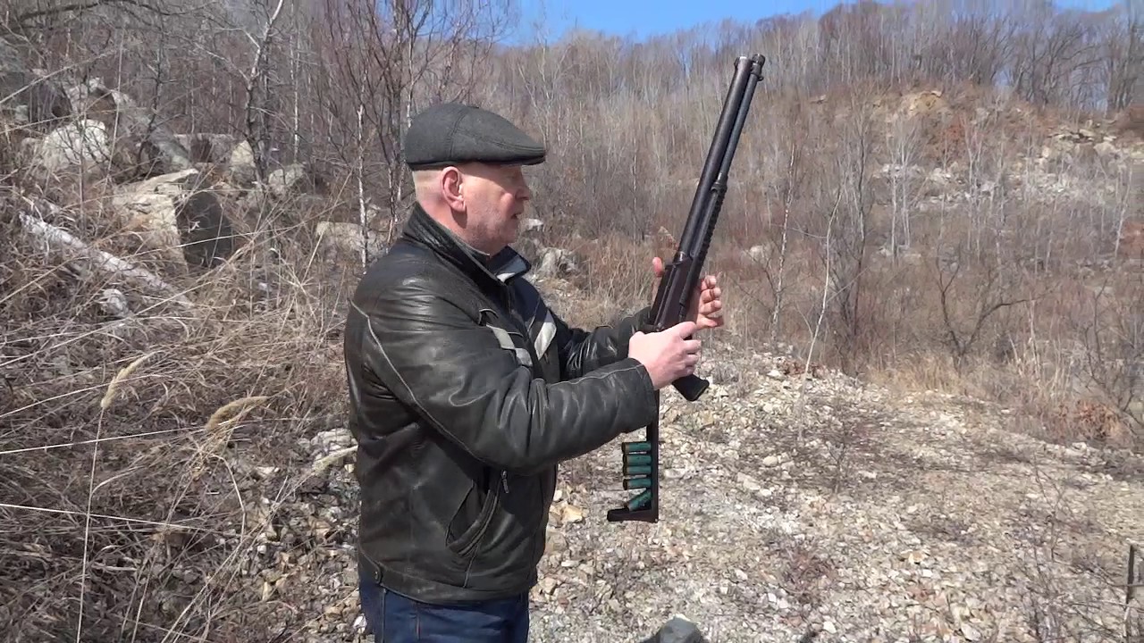 Стрельба из помпы Рысь - К пулей "Гризли" с насадкой "Парадокс" !!!