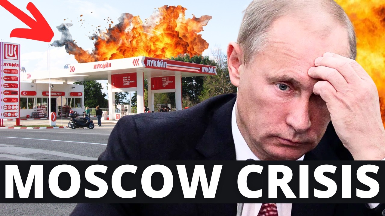 Россия В ПАНИКЕ: дефицит бензина УДАРИЛ по Москве; Путин ОБЪЯВЛЯЕТ чрезвычайное положение из-за т...