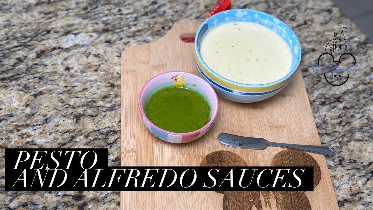 Pesto and Alfredo Sauces