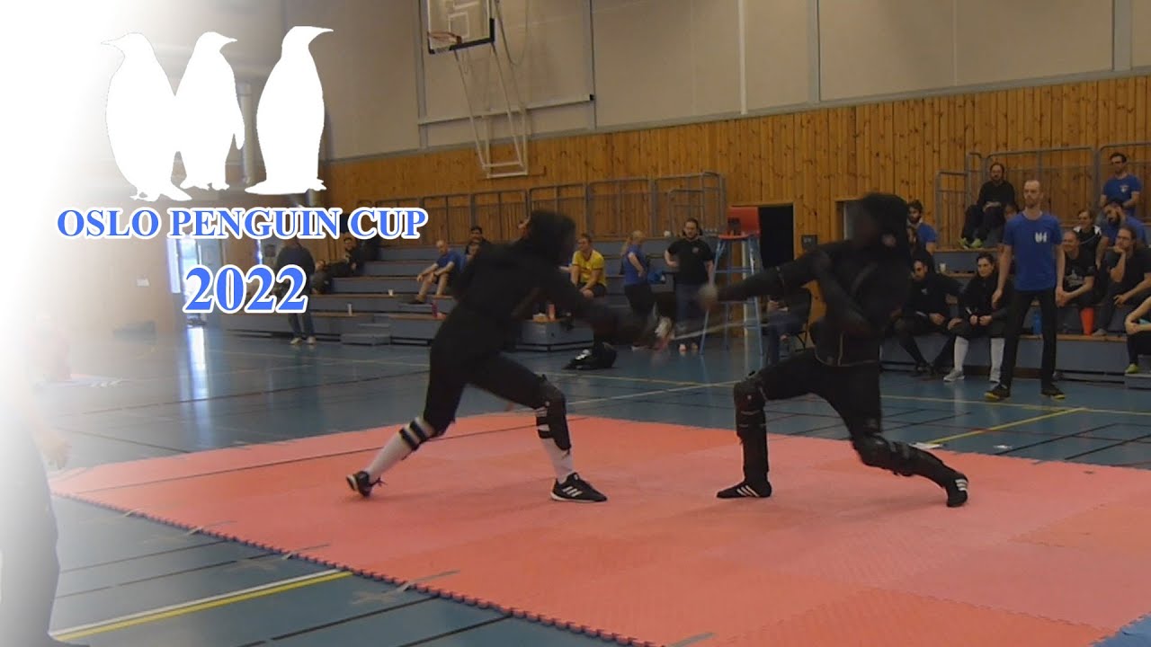 Pontus Westerholm (red) vs Max van den Ekart (blue) - Oslo Penguin cup 2022 - HEMA Rapier Gold