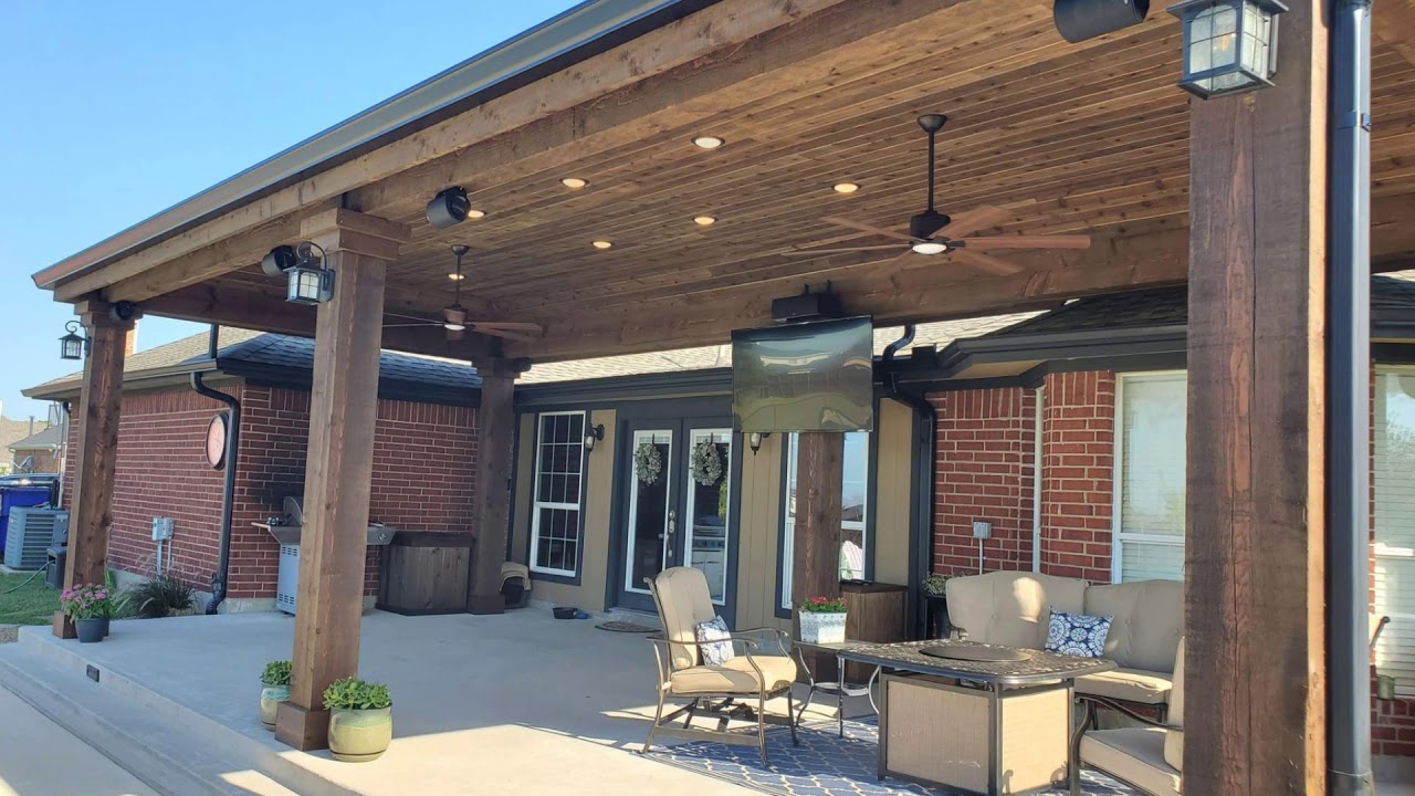 Patio Cover Installation - Lavon, TX - Buildometry