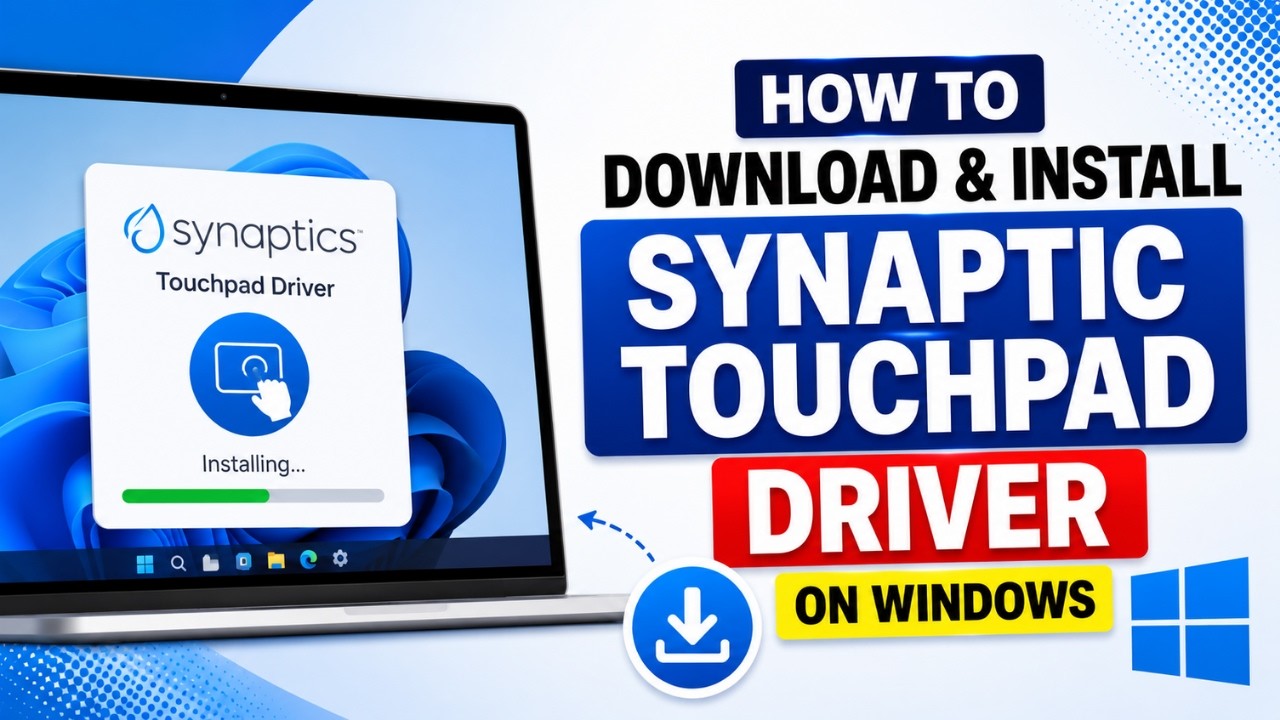 How Download & Install Synaptic Touchpad Driver on Windows