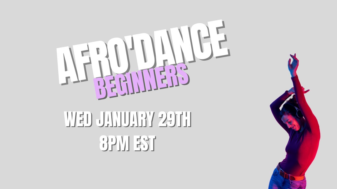 Afro’Dance Class Beginners live from NYC Jan 29th,2025 | Angel KABA