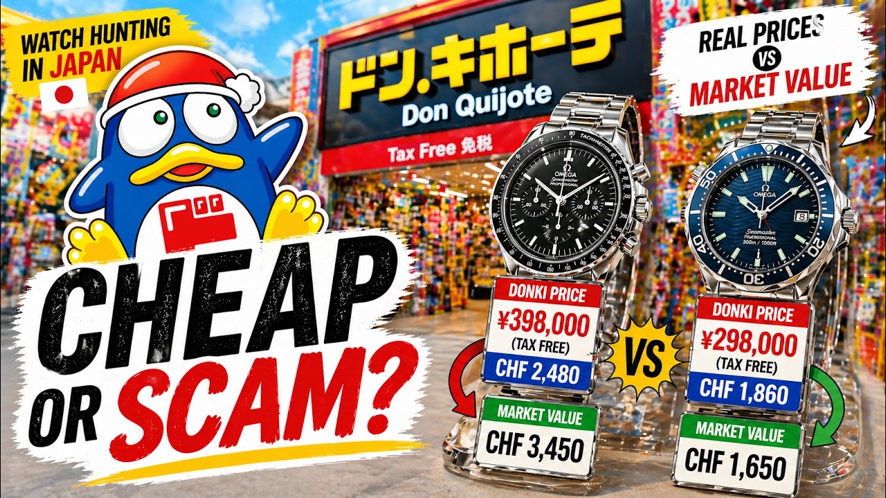 Don Quijote Watches in Japan — Real Prices vs Market Value