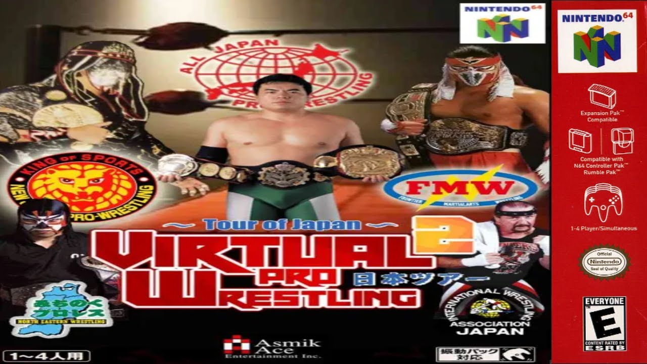 RoninWanderer83 & CireZero's  Virtual Pro Wrestling 2 Tour of Japan (Rom-Hack) Beta Mod Showcase!
