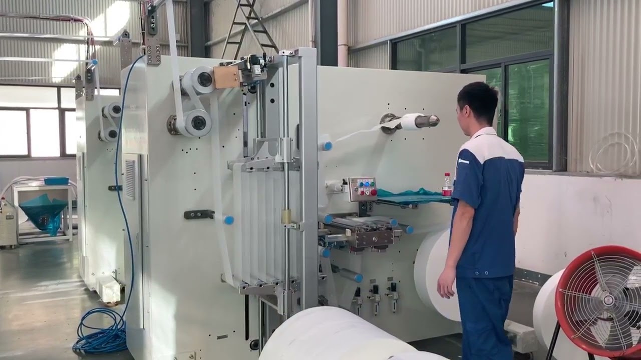 Diaper production machine