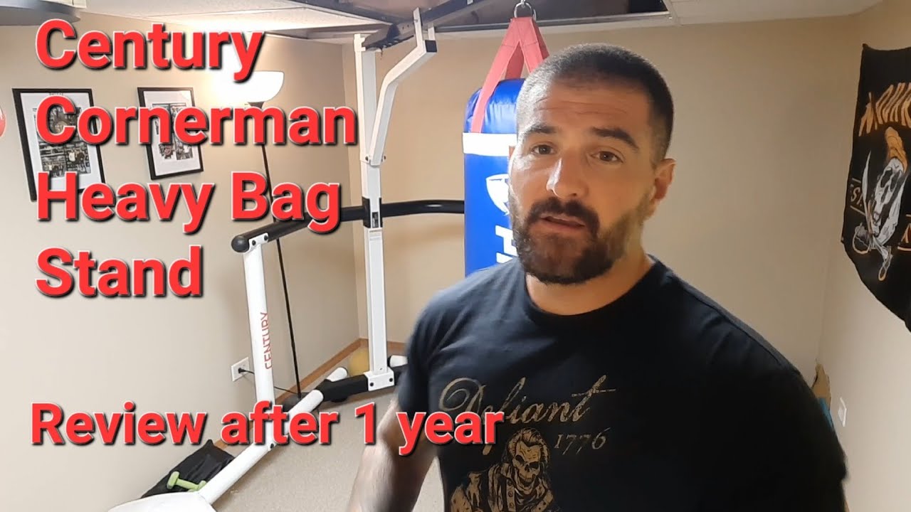 Century Cornerman Heavy Bag Stand  - Review. #boxinggym #boxinggear
