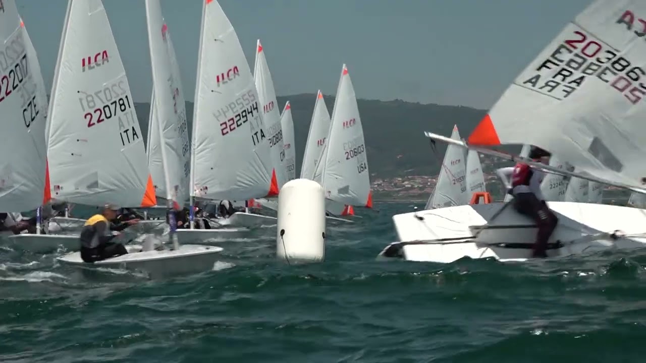 Day 2 Highlights &ndash; 2024 ILCA 4 Youth Worlds - Viana do Castelo, Portugal