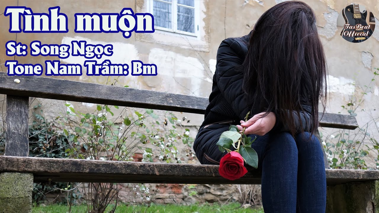 Karaoke T&igrave;nh Muộn (Song Ngọc) Tone Nam Trầm | TAS BEAT