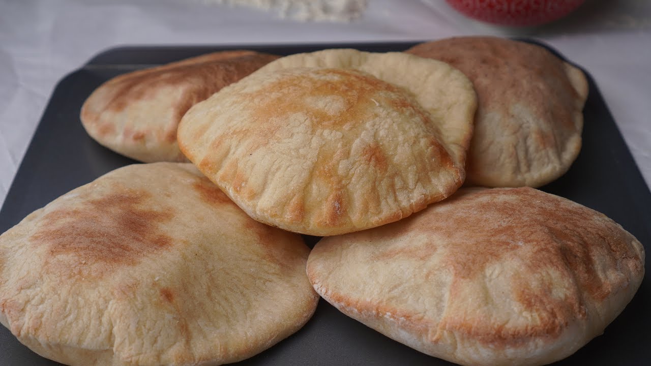 Como hacer PAN PITA Casero | Con o Sin Horno
