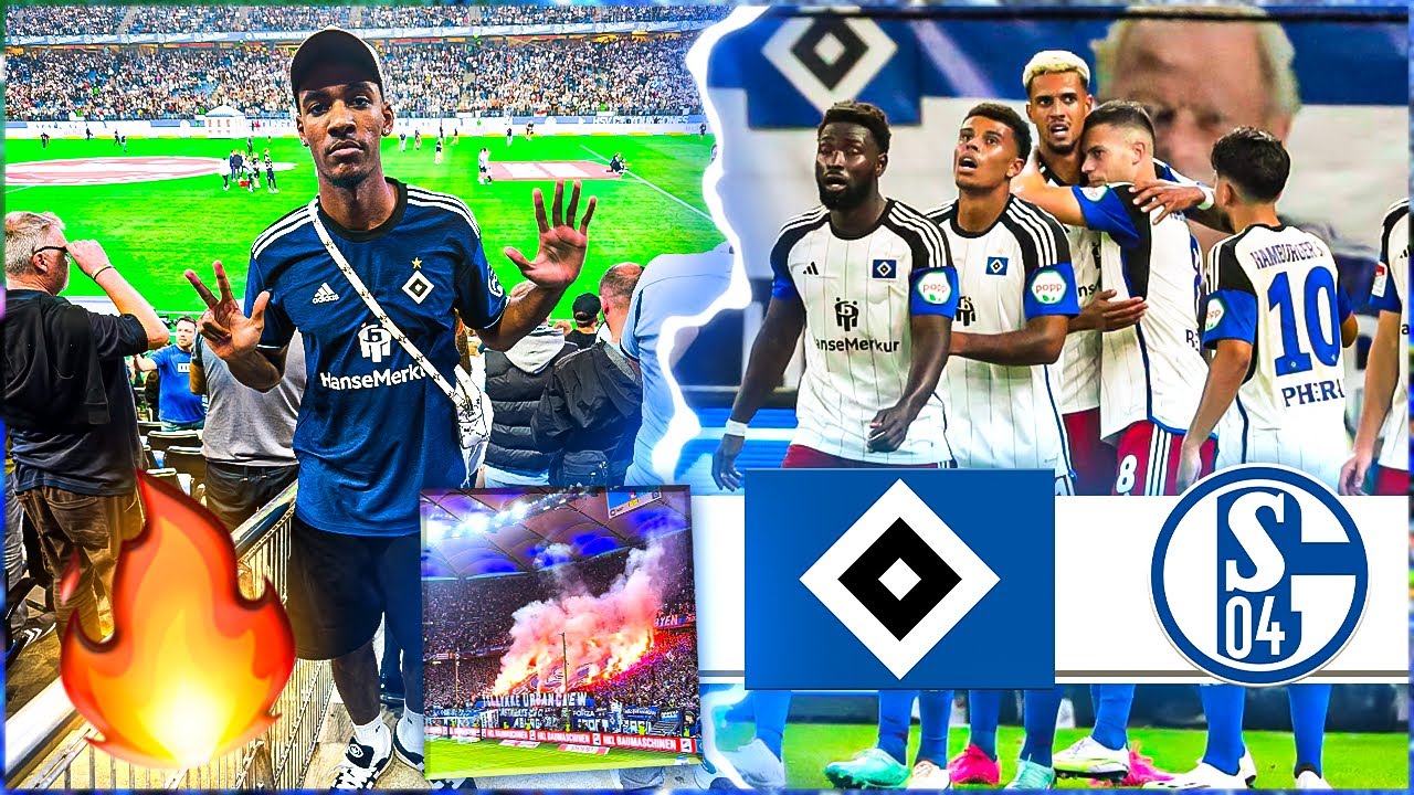 OMG! 8 TORE WAHNSINN😱😍| HSV vs. SCHALKE | STADIONVLOG🔥
