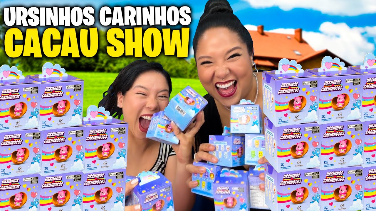 COMPRAMOS AS CAIXAS DOS URSINHOS CARINHOS DA CACAU SHOW | Blog das irmãs